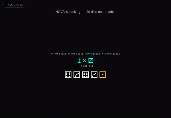 Liar's Dice Preview